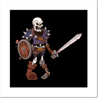 Skeleton Warrior Posters and Art